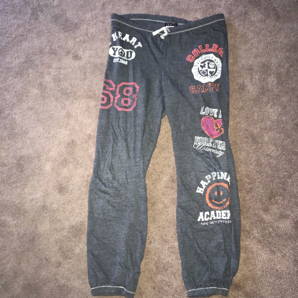 One step sayings sweatpants large